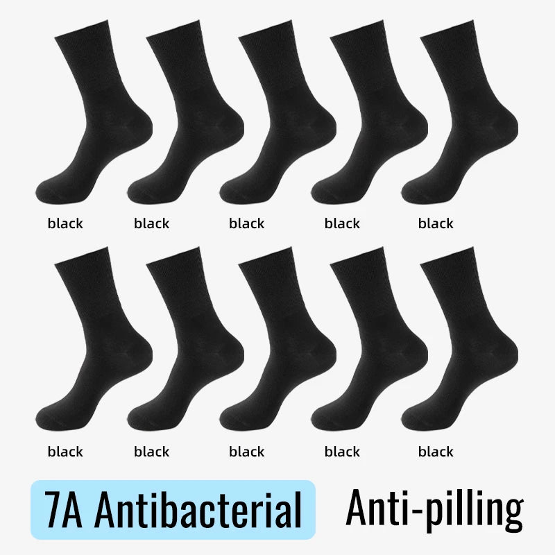 MiiOW Big Size Sock Men Pure Cotton Sock Anti Odor Fat Feet Elastic Widened Loose Sock Compression Sock Elderly Non-Binding Sock