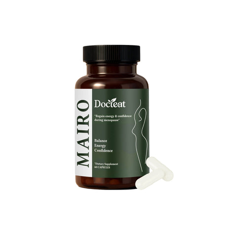 Women Menopause Daily Wellness Supplement Synbiotic Moringa Turmeric Botanical Blend Balance Energy Confidence 60 Capsules