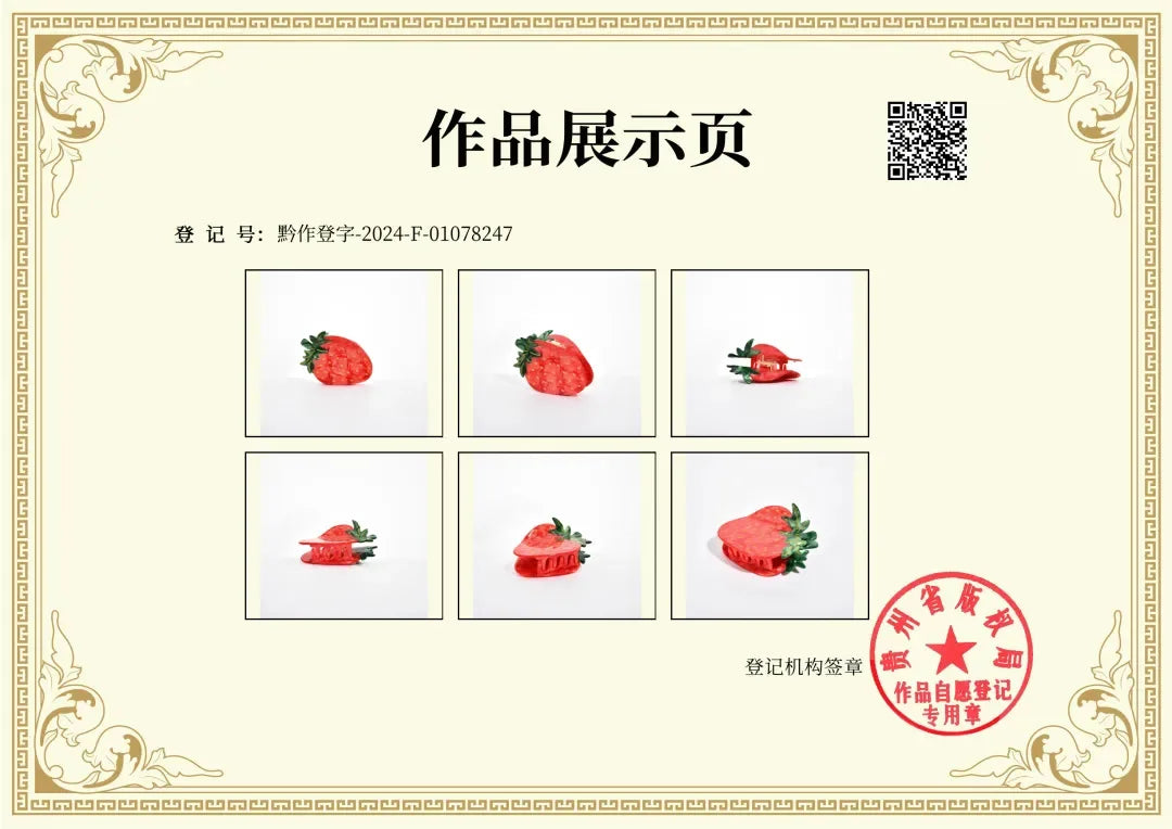 New Cartoon Fruit Series Hair Claw Funny Cute Watermelon Banana Strawberry for Women Hair Clip Ponytail Hairpin Hair Accessories