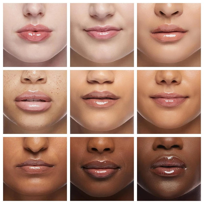 6pcs Lip Gloss Long Lasting Hydrating Clear Lip Gloss Non-sticky Lip Base Oil High-shine Finish Lip Care Cosmetics