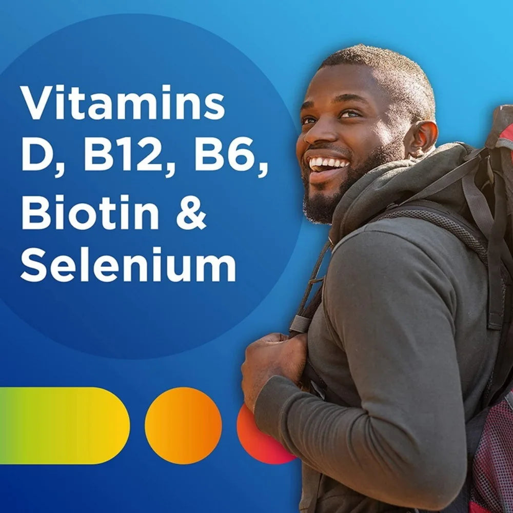 Multivitamin for Men, Multivitamin/Multimineral Supplement with Vitamin D3, B Vitamins and Antioxidants, Gluten Free, Non-GMO