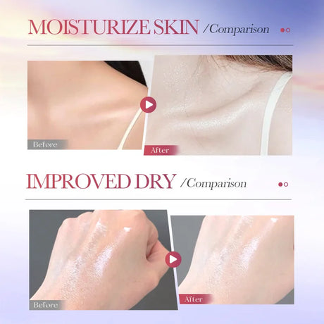Vanilla Marshmallow Body Lotion Smooths and Refines Skin, Improves Dryness, Tightness, and Roughness, and Moisturizes the Skin.
