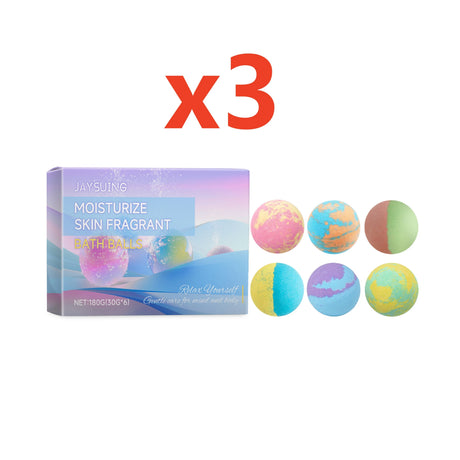 Bath Salt Lasting Fragrance Aromatherapy Floral Scent Exfoliating Moisture Body Wash Cleansing Spa Salt Ball Bubble Bombs Shower
