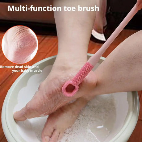 Multi-Functional Foot Scrub Brush Foot Exfoliator Itch Relief Stone Dead Skin Removal Household 