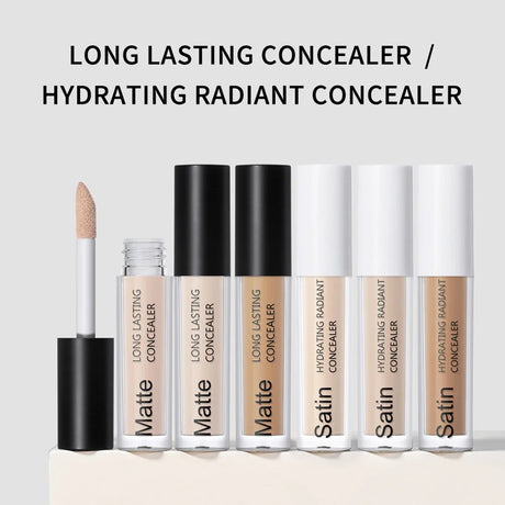 Dark Circles Acne Marks Cover Matte Face Concealer Brighten Skin Tone Repair Makeup Cosmetic for Women Daily