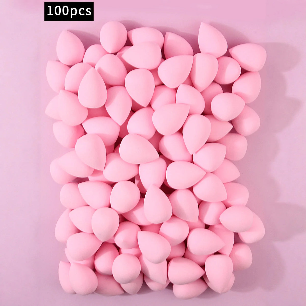 100/50/30/25/20/12PCS XL Super Affordable Large Soft Makeup Sponge Beauty Egg Set, No Powder Sticking Portable Makeup Tool