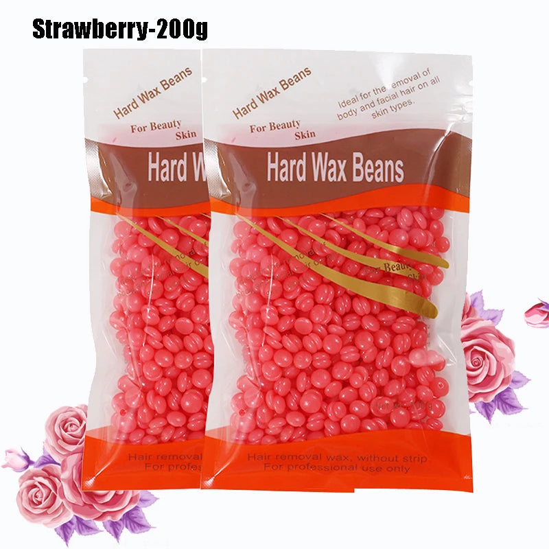 1000g/200g/50g Hot Wax Hair Removal Depilatory Waxing Wax Beads For Wax Heater Painless for Body Hairs Removal Beans