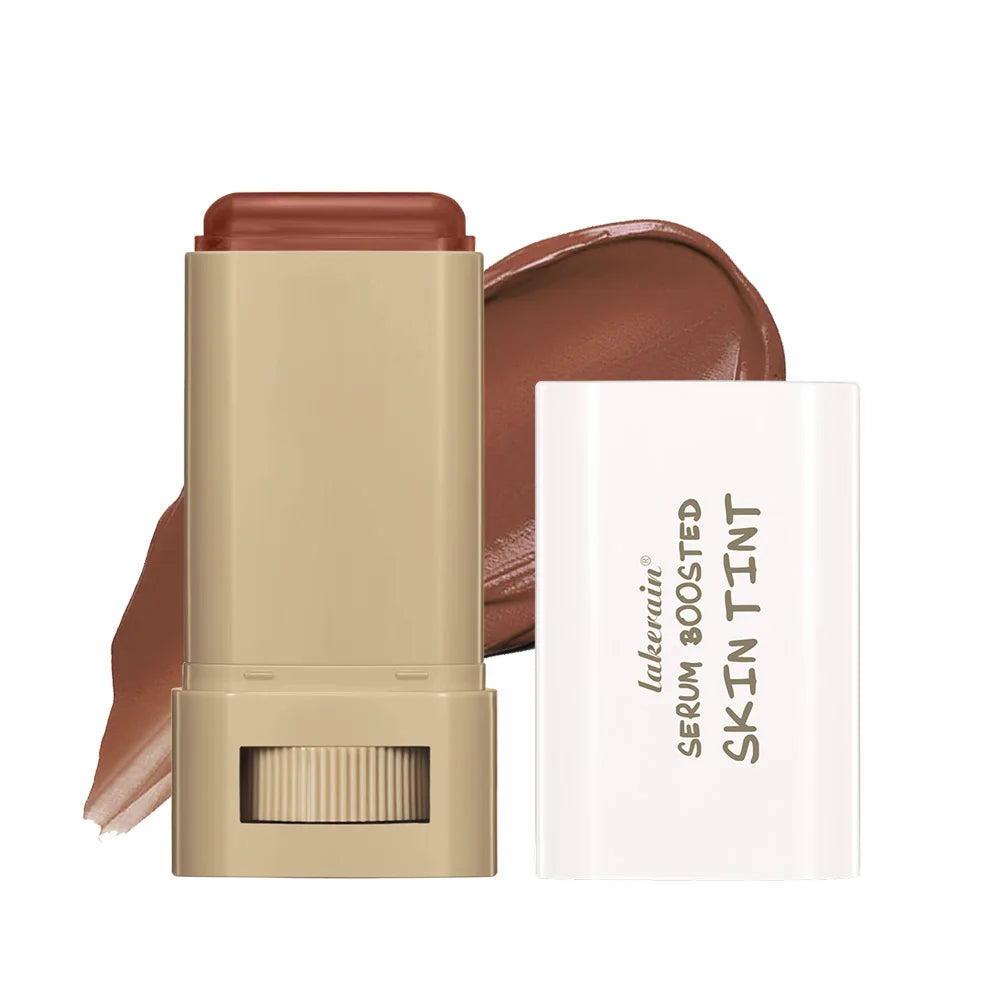 Tinted Moisturizer Balm Foundation Stick Lightweight Hydrating Sheer Coverage Natural Radiant Glow Portable Daily Face Makeup Cosmetic