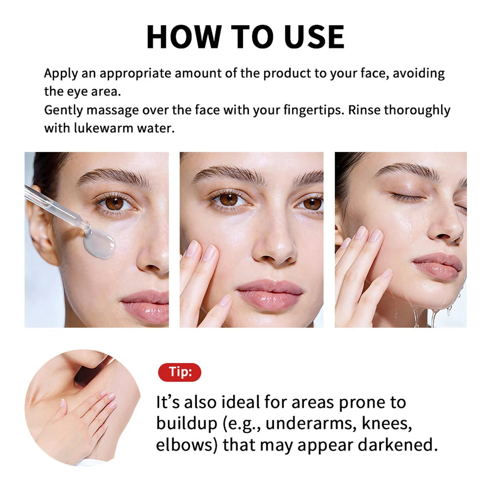 Rice Peeling Ampoule Soft Exfoliating Face and Body Scrub Dead Skin Cells Blackhead Remover for All Skin Types korean skin care