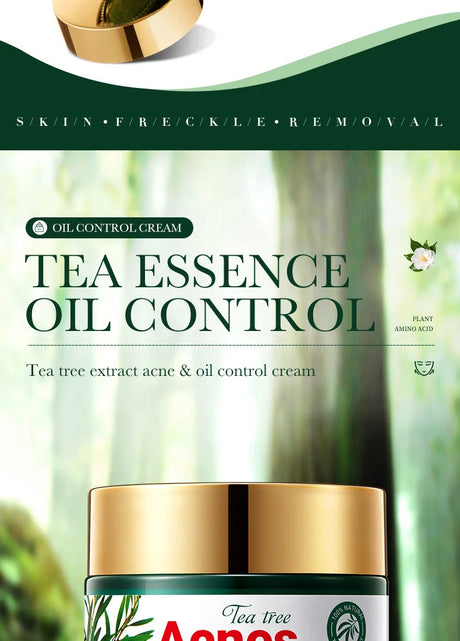 SADOER Tea Tree Acne Removing Face Cream Anti Acne Hydrating Oil Control Moisturizing Facial Creams Face Skin Care Products