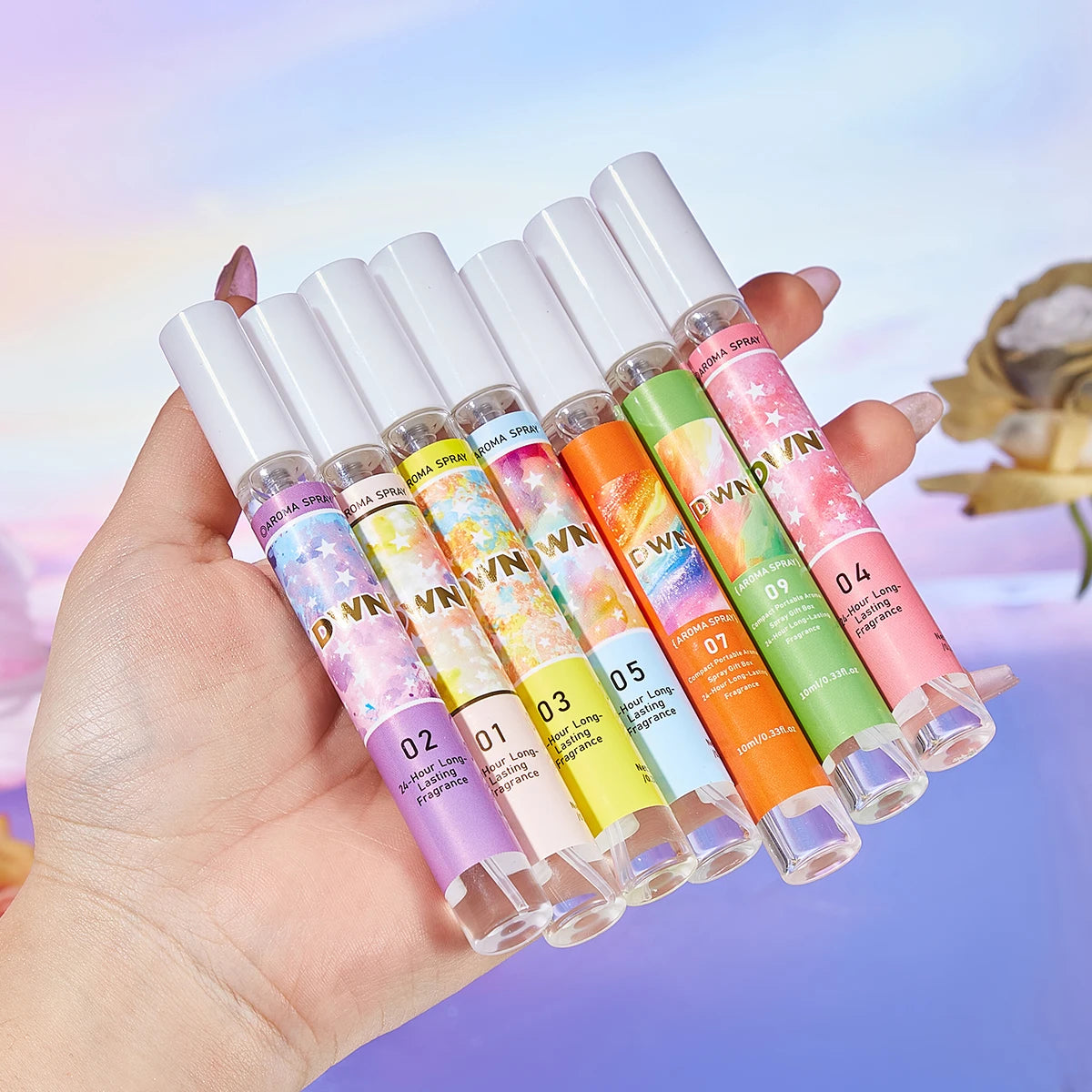 10 Piece Brazilian Inspired Summer Fragrance Gift Set Tropical Beach Vacation Long Lasting Body Spray And Oil Mist Gifts