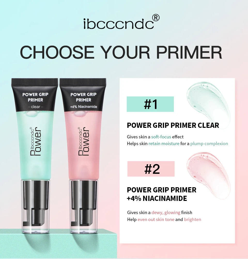 24ml Power Grip Primer Gel Based Hydrating Face Primer For Smoothing Skin Gripping Makeup Invisible Pore Colorless Primes