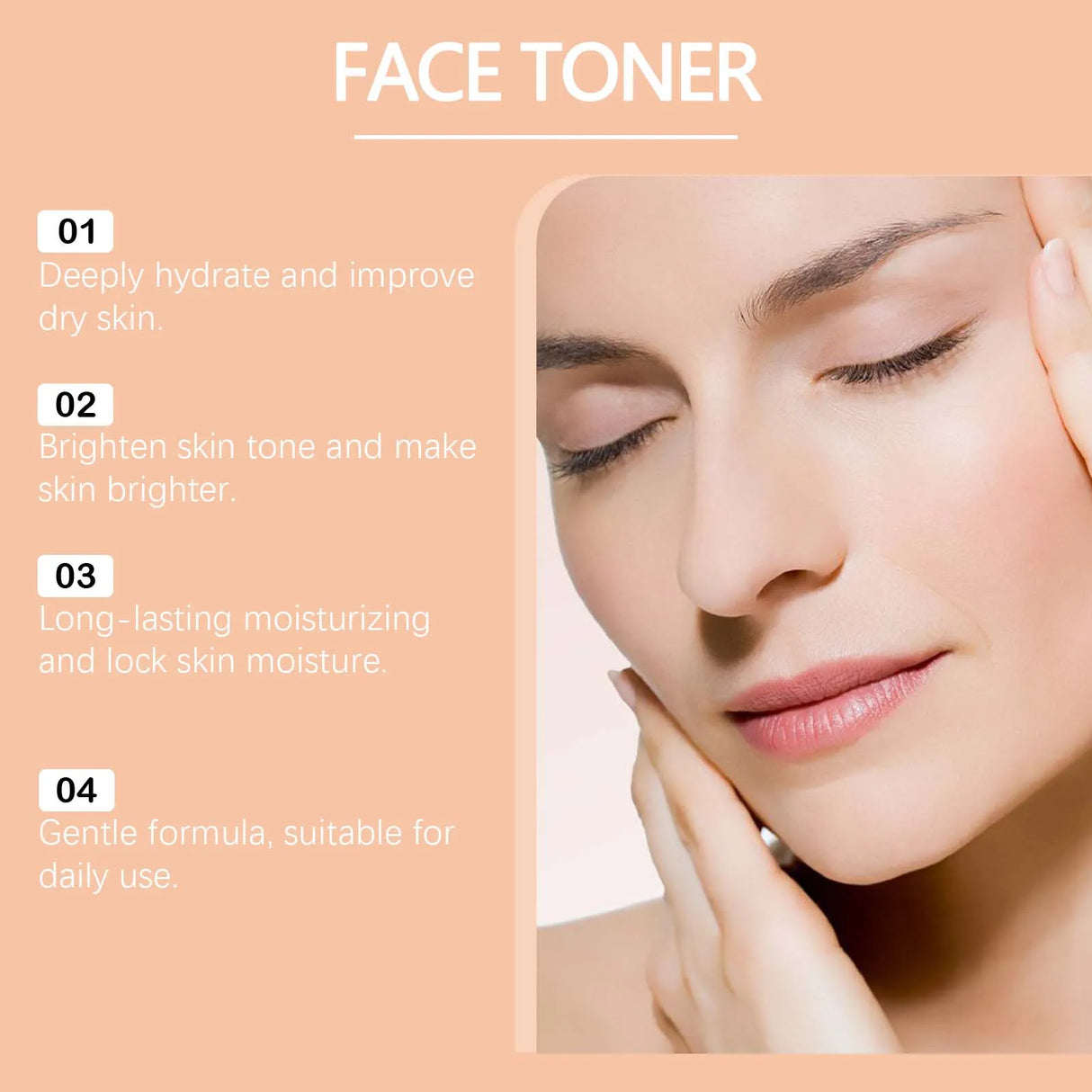 Vitamin C Hydrating Toner Moisturizing Brightening Refreshing Antioxidant Facial Essence Shrink Pores Smoothing Face Skin Care
