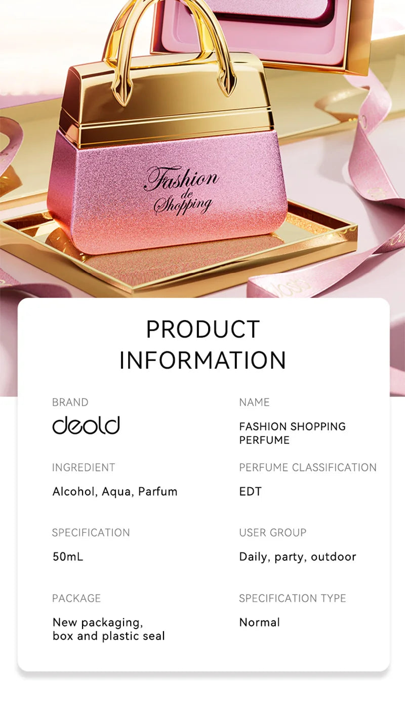 Women Perfume Woody Floral 50ml Fashion Gift Long Lasting Eau de Parfum Daily Use Original Brand High Quality