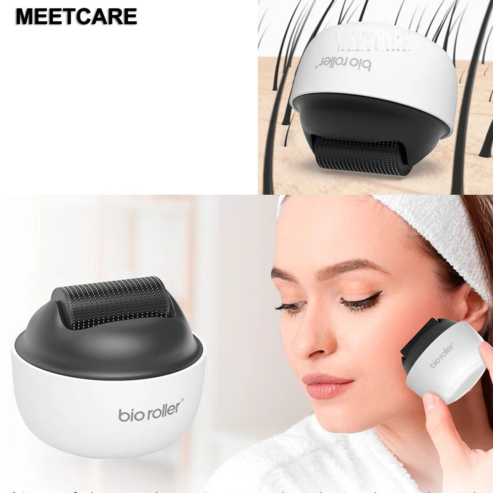 1200pin Derma Roller Microneedle Dermaroller miro needle for LIP BOOST Hair Face Massage Scalp Beard Beauty Skin Care Tool