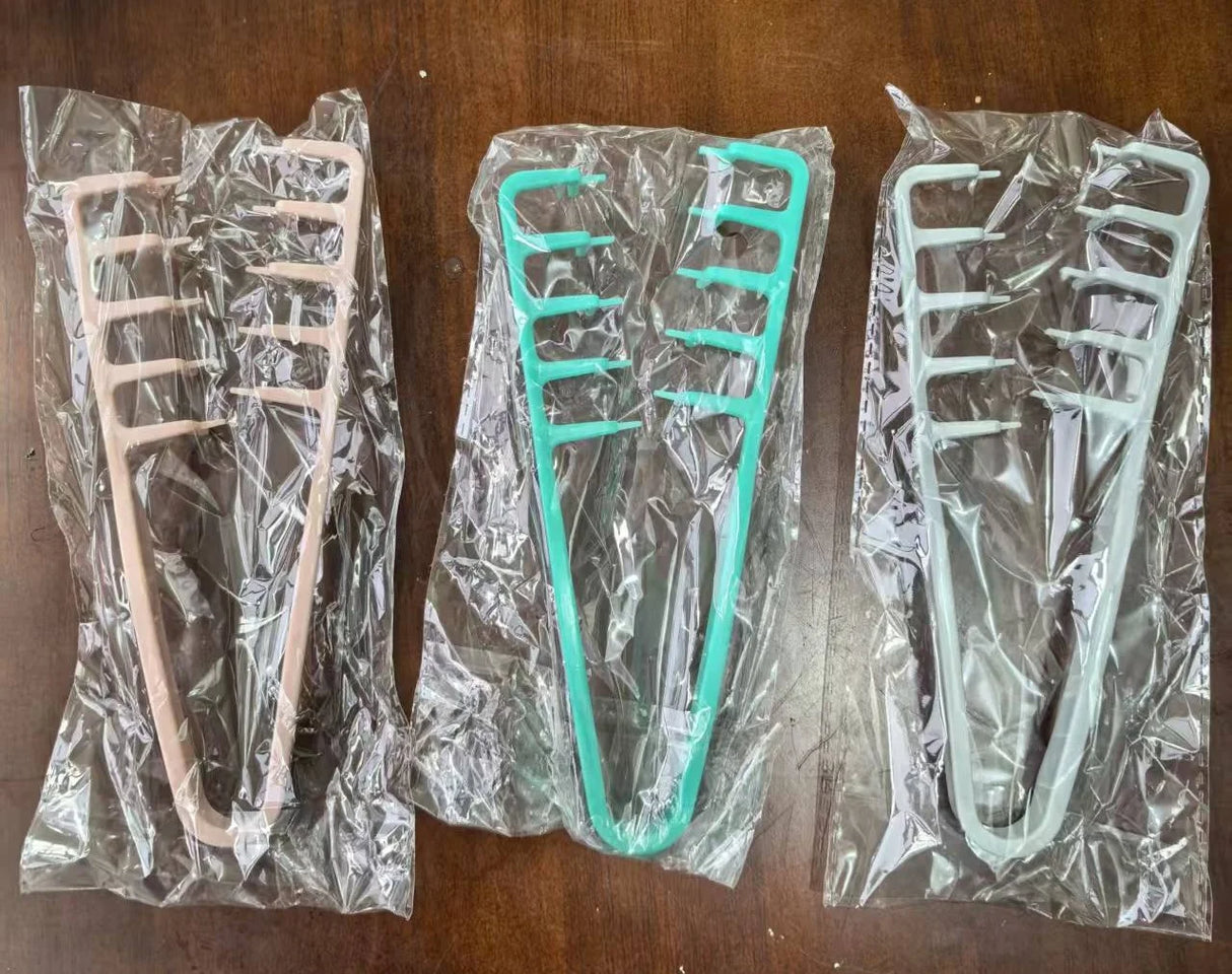 New Volumizing Wide-Tooth Hair Styling Comb Textured Styling Comb Korea Style Seam Covering Bangs Hair Combs For Men