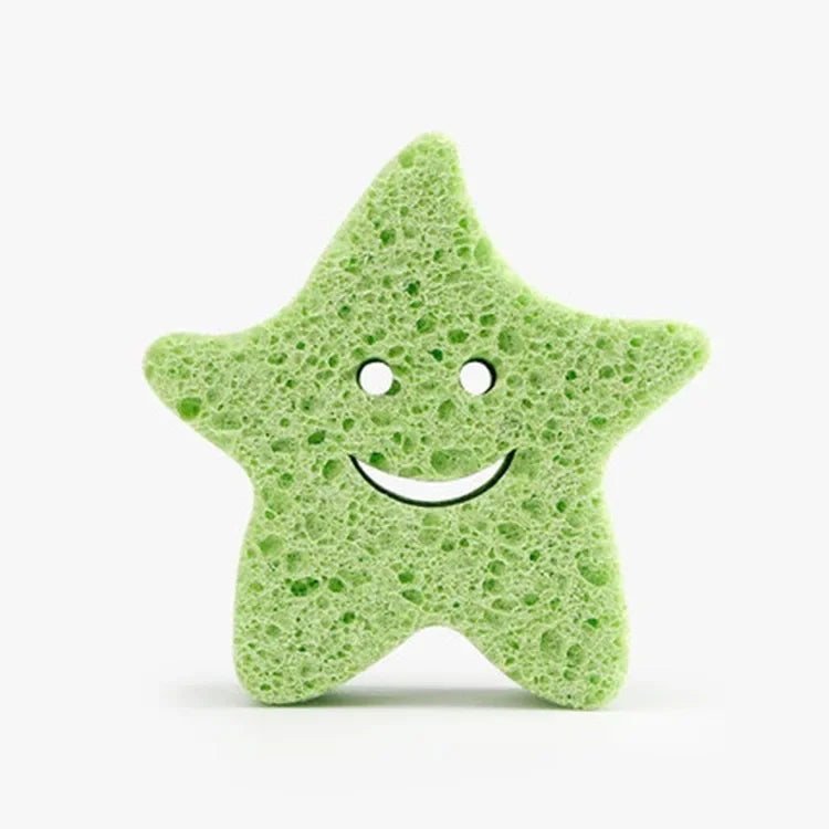Children's Bath Sponge Sponges Body Wash Bathing Cute Frosted Wood Pulp Baby Shower Wood Pulp Cellulose Scrubber for Tools Bath