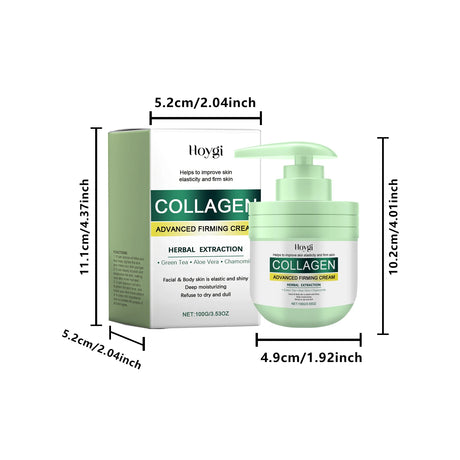Collagen Body Cream Firming Fade Fine Lines Wrinkle Dark Spots Repairing Drying Body Brightening Moisturizing Cream Skin Care