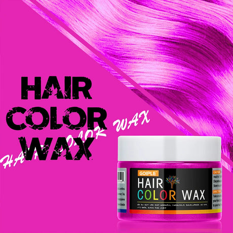 Valentine's Day DIY Hair Dyed Mud Hair Colour Wax Easy To Wash Coloring Cream One-time Hairs Beard and Eyebrows Colour Products