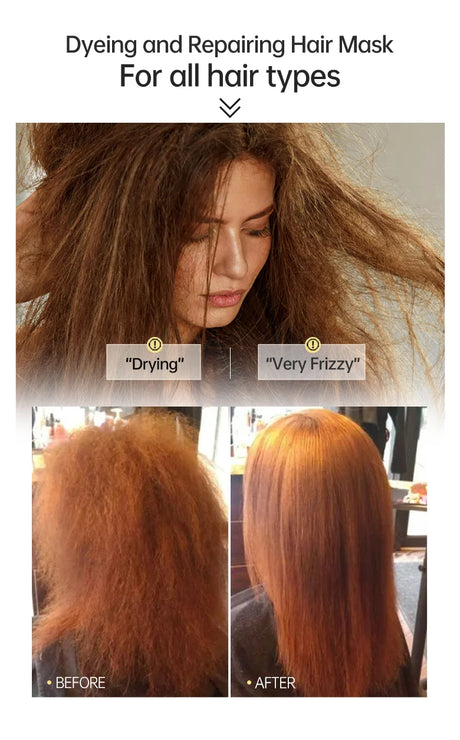 PURC 8 Seconds Magic Hair Mask Keratin Straightening Repair Damaged Frizy Treatment Soft Smoothing Professional Hair Care Cream