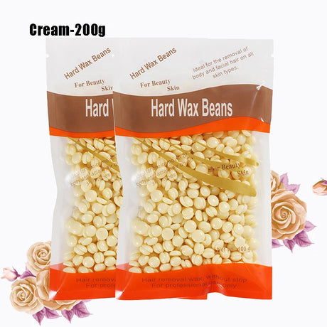 1000g/200g/50g Hot Wax Hair Removal Depilatory Waxing Wax Beads For Wax Heater Painless for Body Hairs Removal Beans