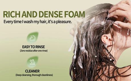 Rosemary Hydrolyzed Keratin Shampoo and Conditioner Set for Damaged Hair, Nourishing Hair Care for Soft, Smooth, Strong Hair