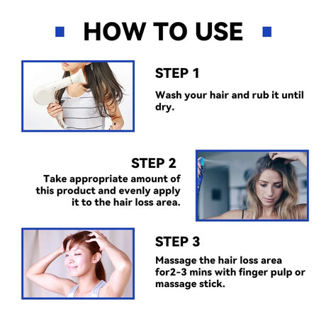 Ginger Hair Growth spray Anti Fall Loss Treatment Essence Oil for Men Women hair treatment