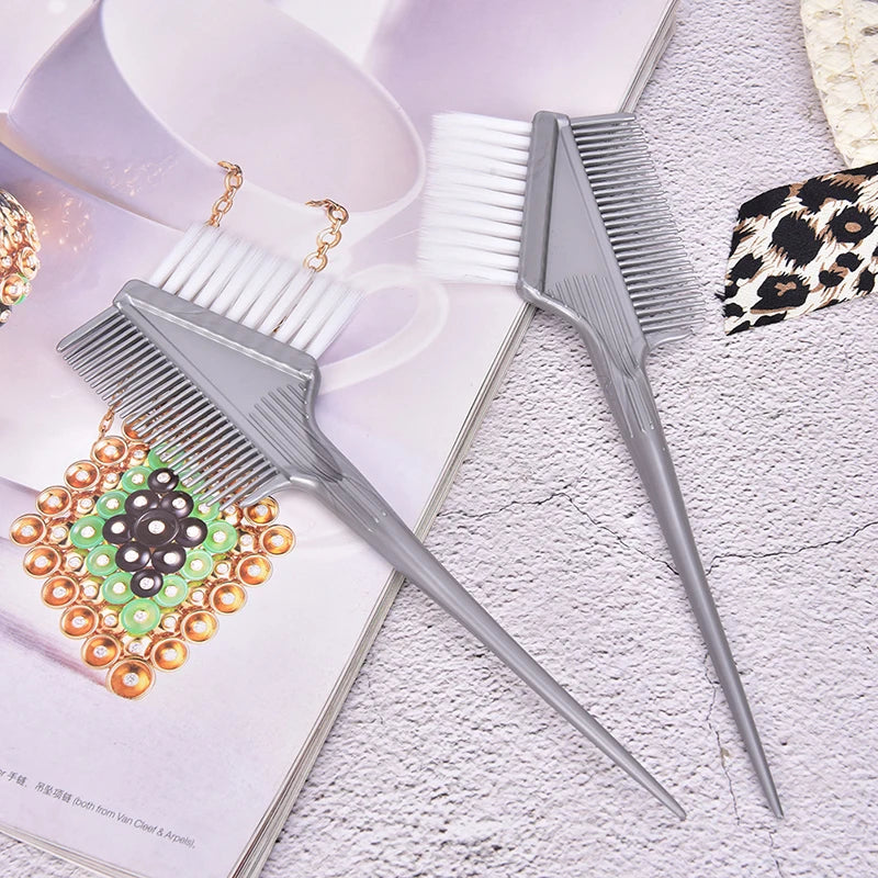 Hair Dye Coloring Brushes & Comb - Salon-Grade Tint Tools for Barber Hairdressing