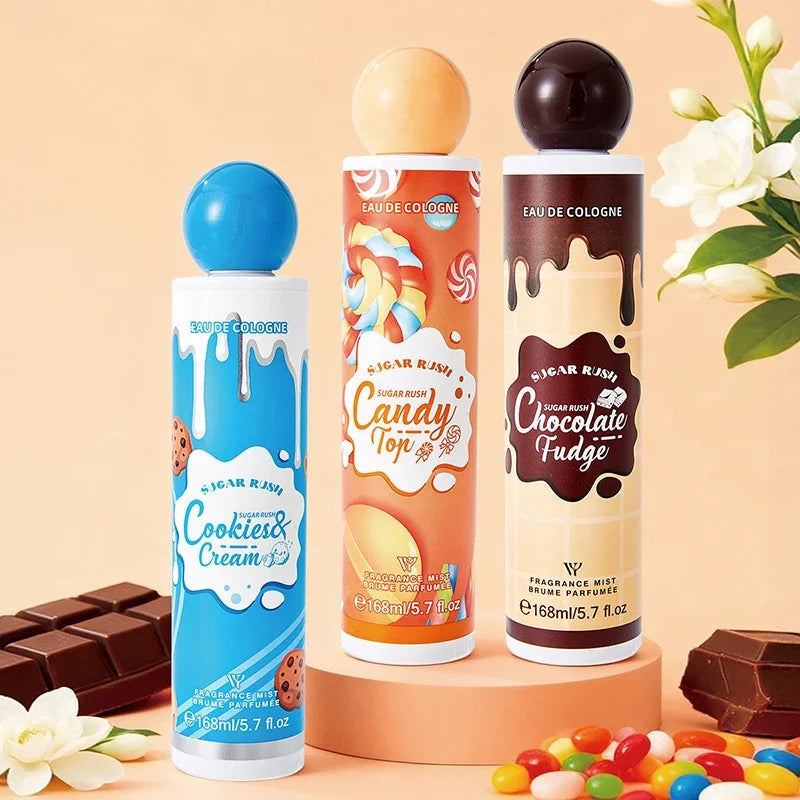 Sugar Gourmand Perfume Body Spray Fresh Sweet Chocolate Cream Candy Cherry Scent Long-lasting Fragrance Body Spray