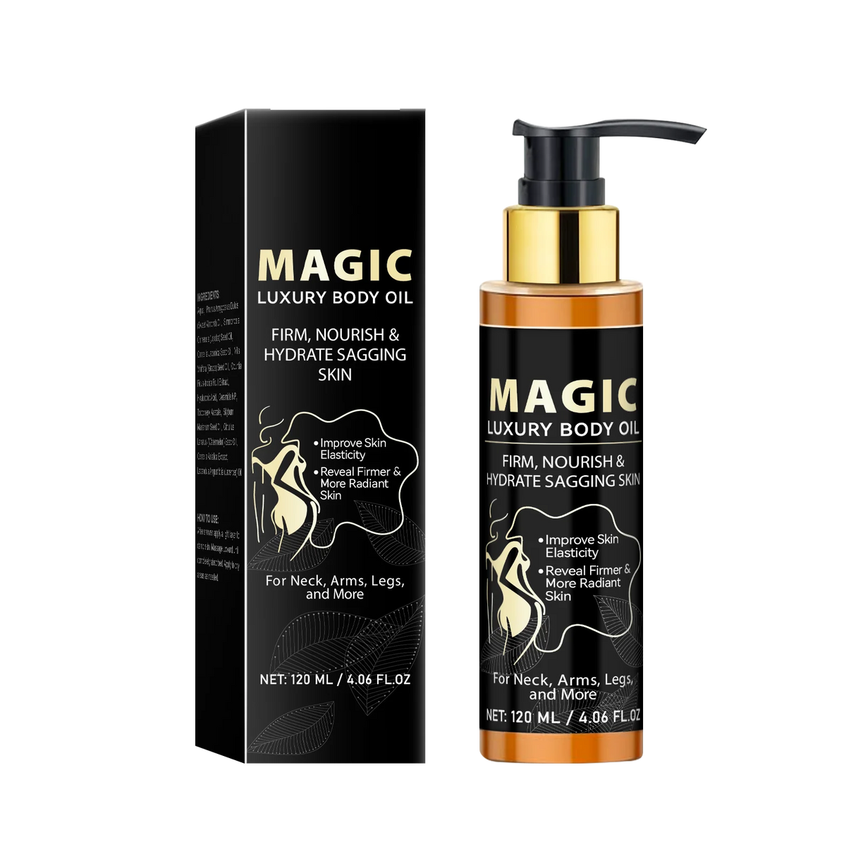 Tightening Body Oil Lightening Improve Dry Brightening Nourishing Lifting Firming Smooth Anti Cellulite Skin Care Massage Care