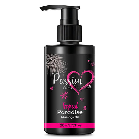 Paradise Massage Oil with Vitamins & Minerals - Nourish & Moisturize,body care massage oil Perfect for Couple Massage 200ml