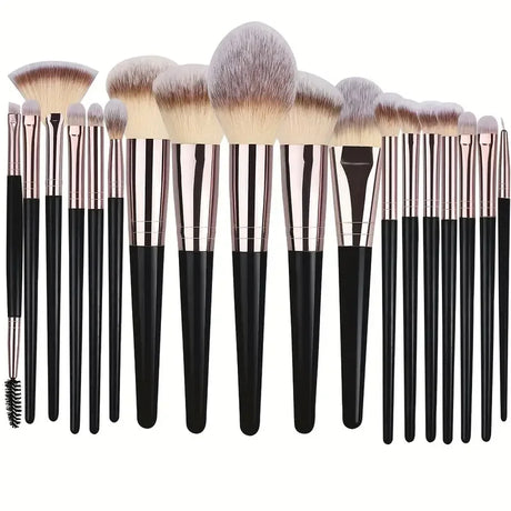 Professional 3/20PCS Makeup Brushes Set Soft Fluffy Eyeshadow Foundation Concealer Blending Blush Brush Kabuki Women Beauty Tool