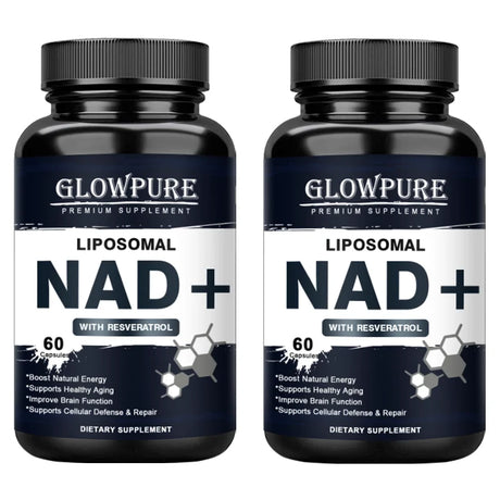 NAD+ Anti-Aging Supplement – Cellular Energy & Immune Booster, Blood Flow Support + Longevity Aid