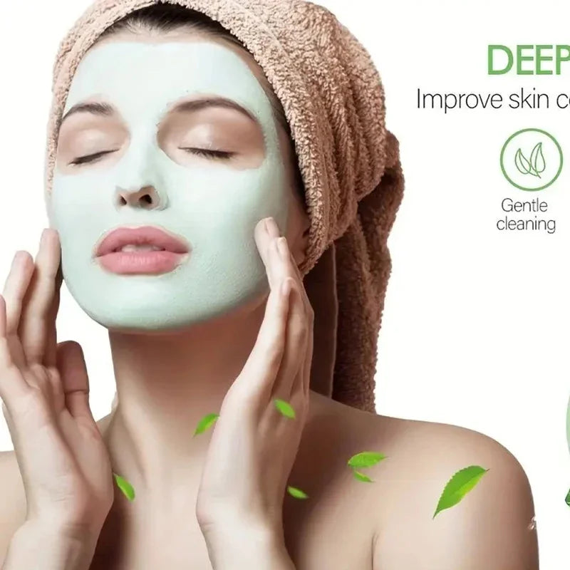 Original Facial Remove Blackhead Green Tea Solid Mask Treat Acne Blemish Black Dots Clean Stick Cream Shrink Pores Skin Care