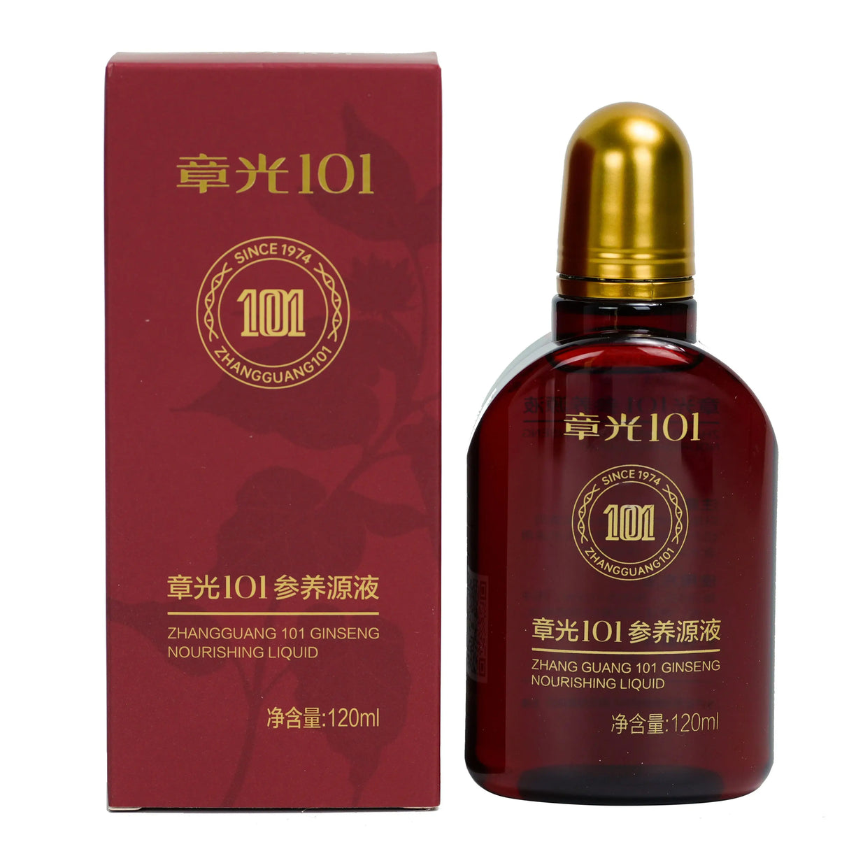 Zhang Guang 101 Ginseng Nourishing Liquid TCM Formula 120ml Anti Hair Loss Hair Growth Regrowth Tonic Alopecia Areata Buster