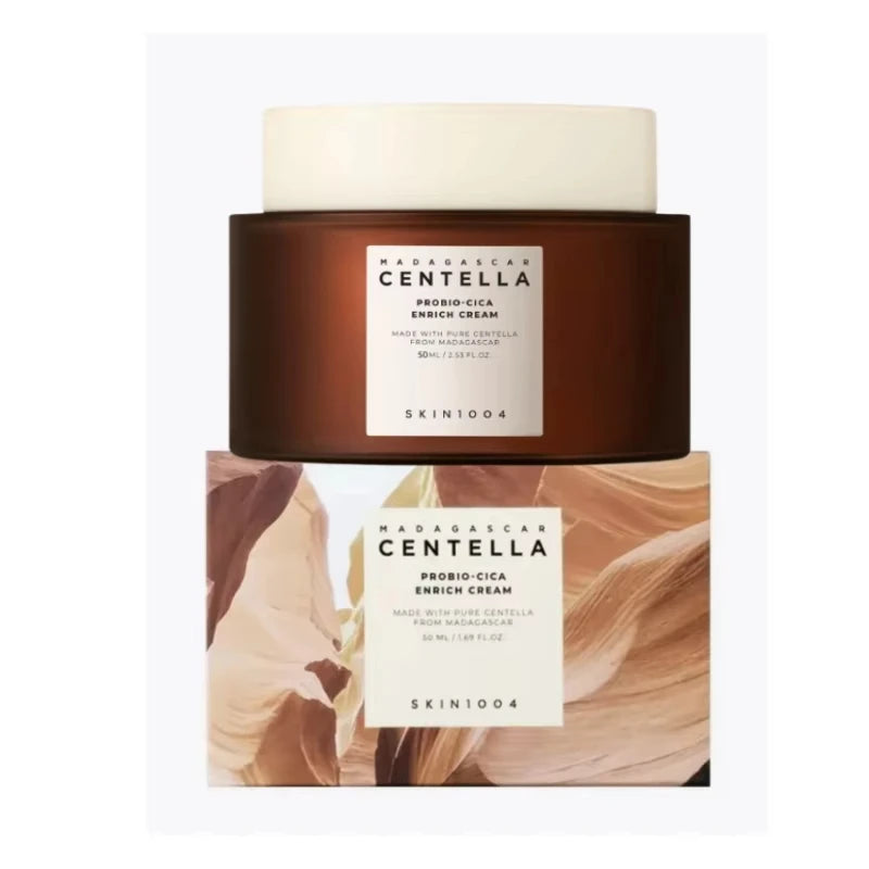 SKIN1004 Centella Probio-Cica Intensive Ampoule & Cream Set Diminishes Fine Lines Barrier Aging Eye Cream Repair Hydration Skin