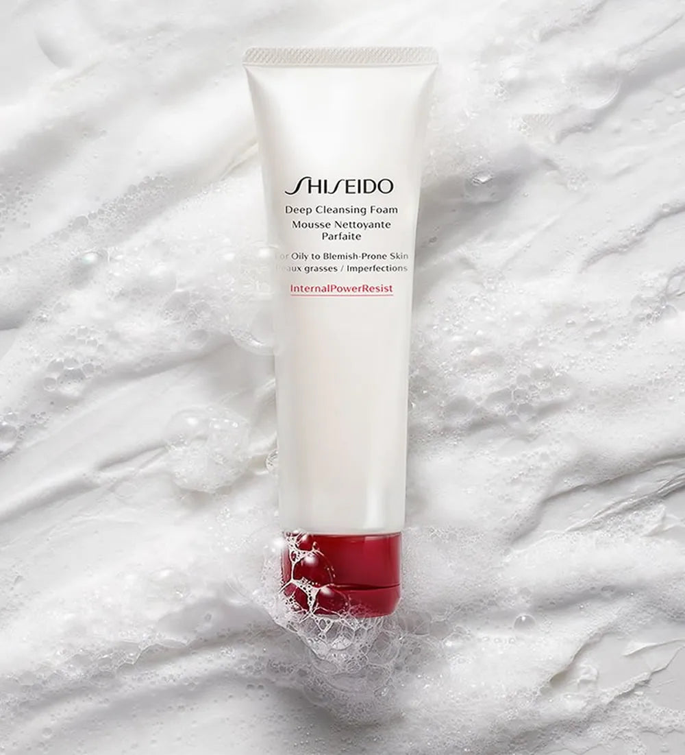 Shiseido Skin Care Cleansing Cream Hydrating Face Wash Deep Cleansing Pore Oil Control Brightening Moisturizing Gentle