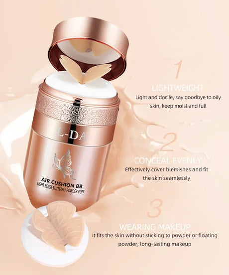 Air Cushion CC Cream Moisturizing Foundation Concealer Long Lasting Waterproof Brighten BB Cream Isolation Base Makeup Cosmetics