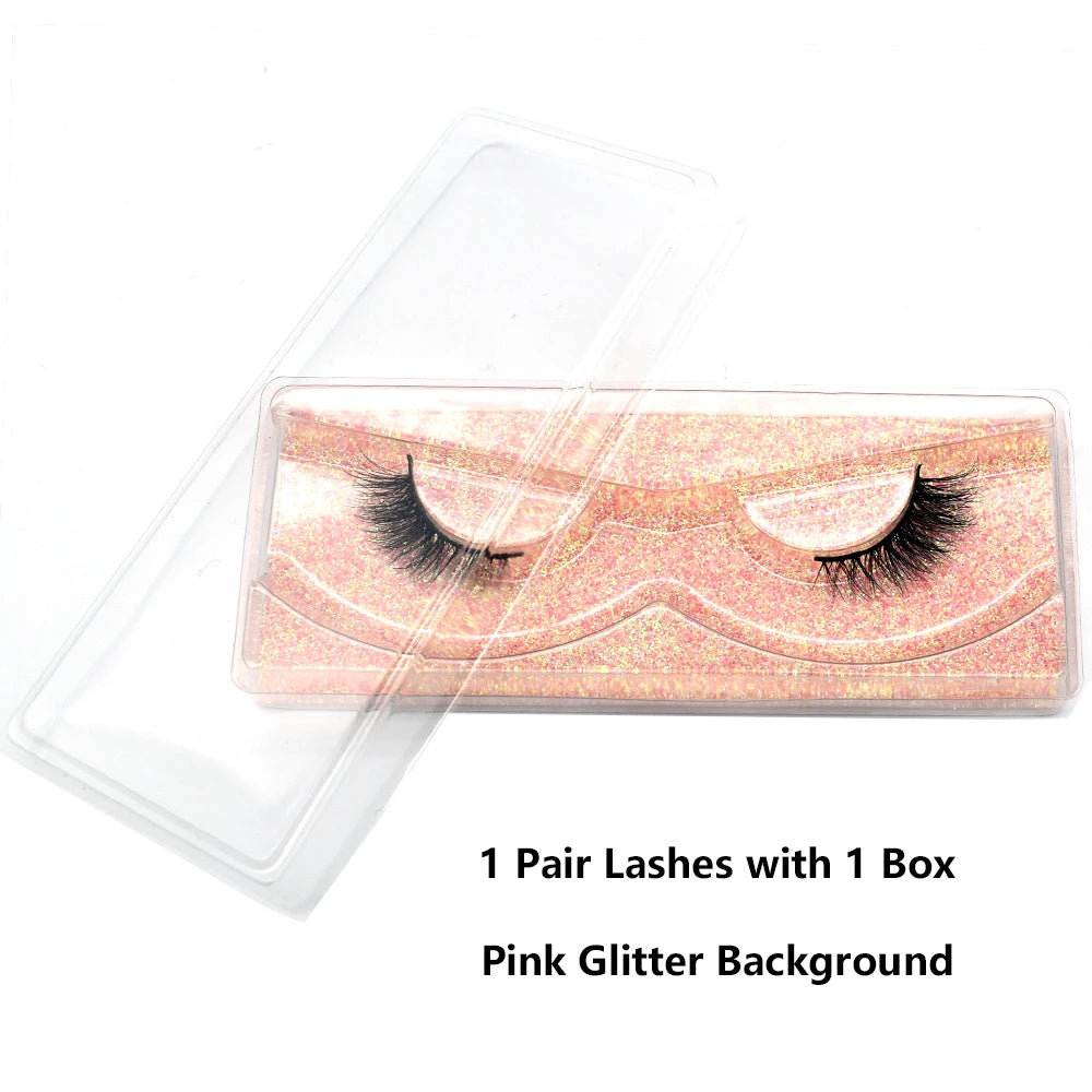 Half Lashes Mink Eyelashes Fluffy Soft False Eyelashes Wispy Cross Mink Eye Lashes Natural Short Mink Eyelash Extension Makeup