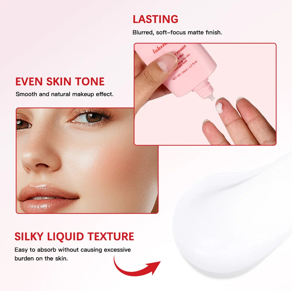 Blur Magnet Primer Base Makeup Smooth Pore Coverage Foundation Moisturizes Even Skin Tone Matte Finish Base Primer Cosmetic