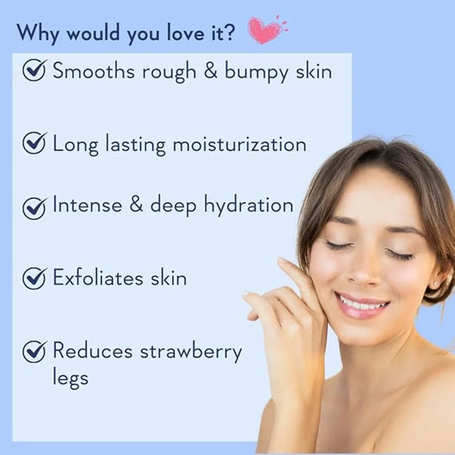 500ml Alpha Arbutin 30% AHA+2% BHA Whitening Body Lotion Glow Skin Brightening Moisturizer Hydrating Smoothing Body Cream