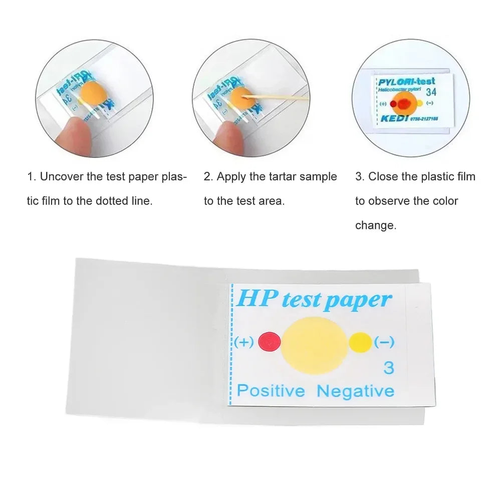 Physical Health Testing 2026Helicobacter Pylori Detection Oral Saliva Self Test Stomach Pain Gastritis Measure Rapid Accuracy