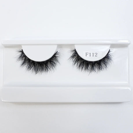 Natural Mink Lashes High Quality Fashion Classic Soft Full Strip Lashes Makeup 12mm Short Mink Eyelashes