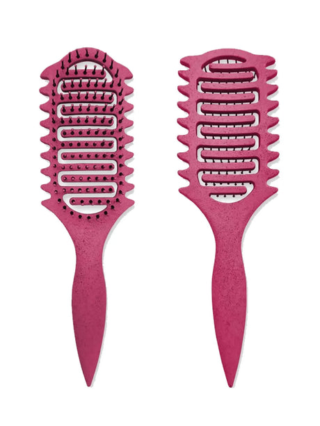 Curly Comb Curl Define Styling Brush Hollow Out Detangling Hair Brush Tangled Wet Curly Hair Comb Shaping Curls Hairdressing