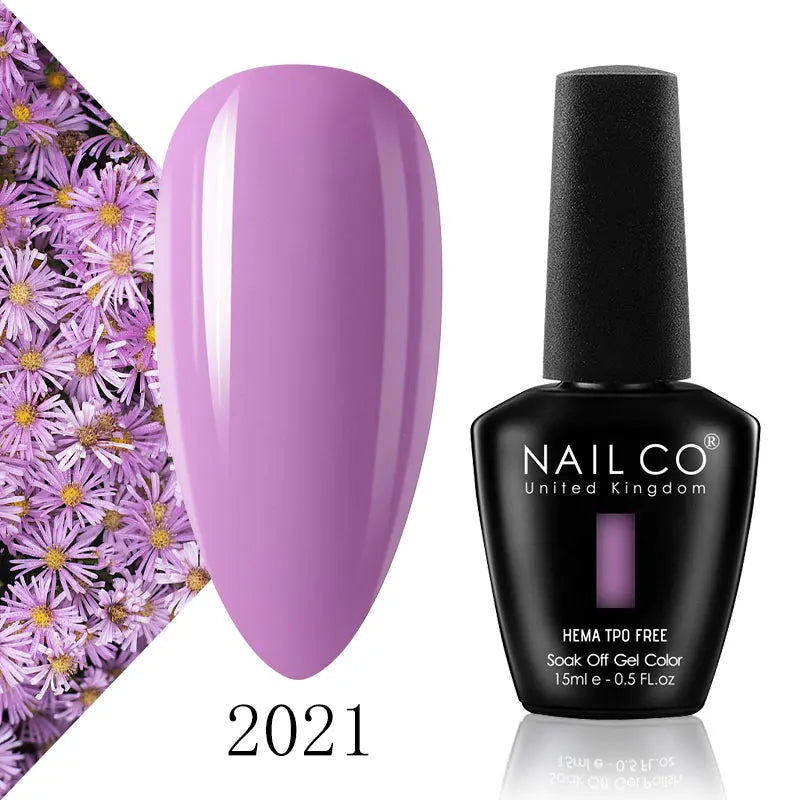NAILCO 15ml HEMA FREE TPO FREE Top Base Coat Nail Gel Polish Supplies Vernis Semi Permanent Nail Art Manicure Gel Ongle UV Nails