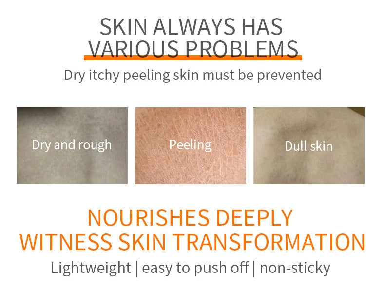 500ML Vitamin C AHA HYALURONIC& NICOTINAMIDE Face Serum Moisturizing Lightening Body Cream