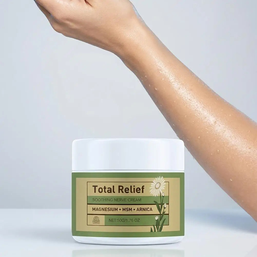 Magnesium Cream for Muscle & Nerve-Relief Moisturizing Body Massage Creambody Care and Moisturizing 2-in-1 Daily Care