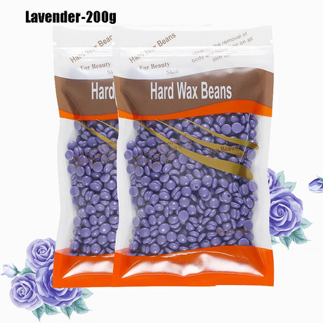 1000g/200g/50g Hot Wax Hair Removal Depilatory Waxing Wax Beads For Wax Heater Painless for Body Hairs Removal Beans