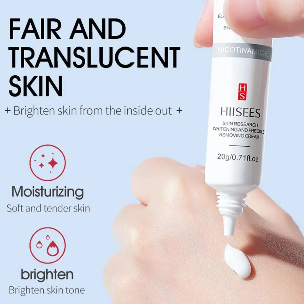 Face Cream Whitening Freckle Remove Facial Cream Remove The Black,Melasma Dark Spot Acne Deposits VE Nourish Brighten Skin Care