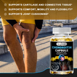 Alxfresh Chondroitin Glucosamine Capsules Turmeric Tablet for Knee, Joint Health, Bone Quickly Nutrition Supplement